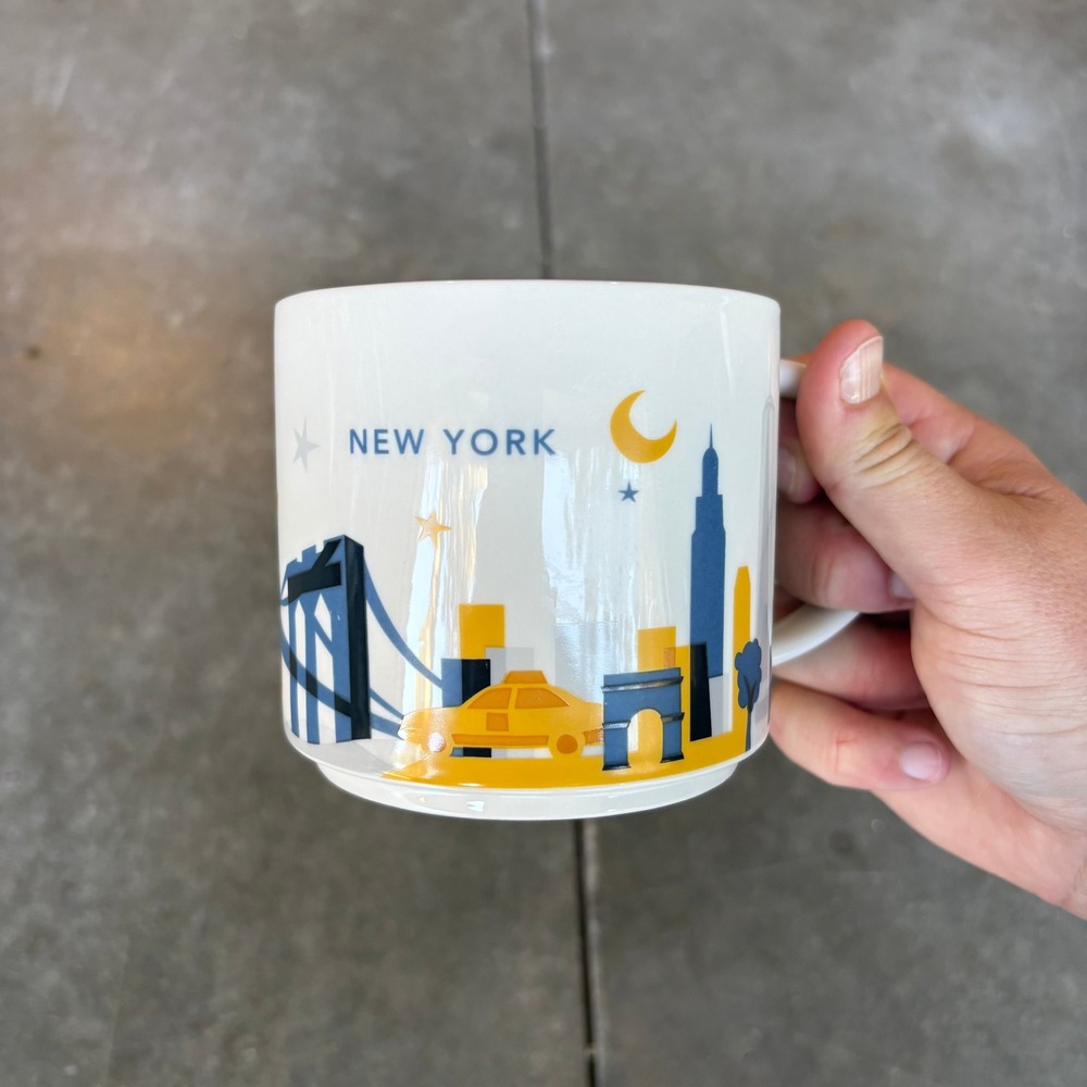 Starbucks You Are Here New York Mug 14oz Coffee Cup City Skyline Series 2017